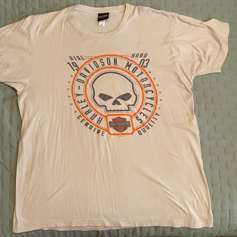 UK Harley Davidson short sleeve T-shirt